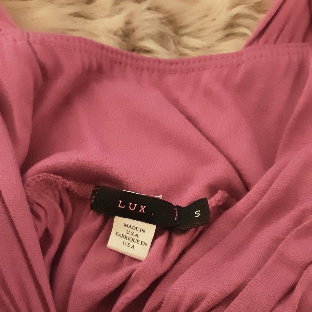 Lux brand Raspberry Dress - Picture 4 of 4